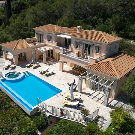 Luxury Penelope With Pool At Kerasia, Corfu Villa Agnícini