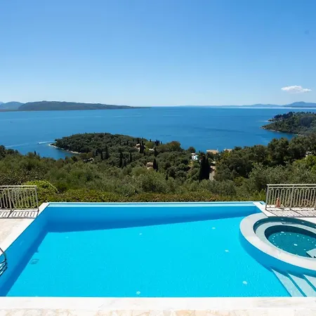 Vila Luxury Penelope With Pool At Kerasia, Corfu