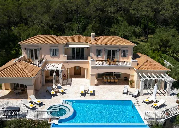 Luxury Penelope With Pool At Kerasia, Corfu * Agnítsini