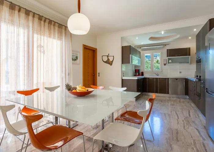 Luxury Penelope With Pool At Kerasia, Corfu Villa *