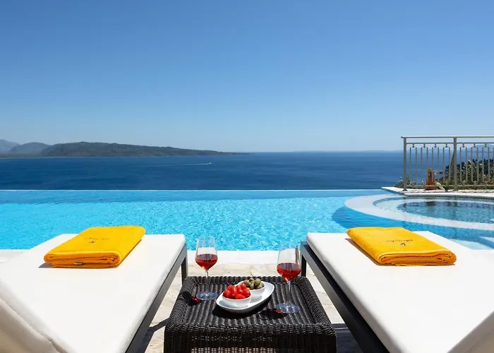 Villa Luxury Penelope With Pool At Kerasia, Corfu