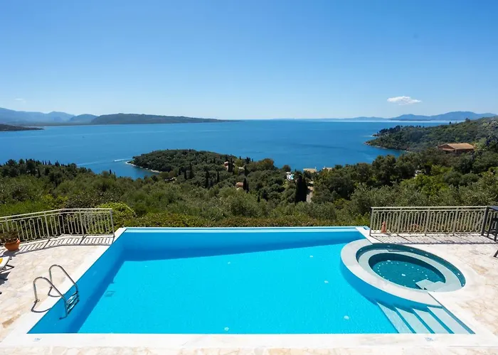 Villa Luxury Penelope With Pool At Kerasia, Corfu